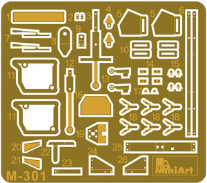 MiniArt 53055 Gewrman 3t Cargo Truck with MG 151/20 Drilling 1/35