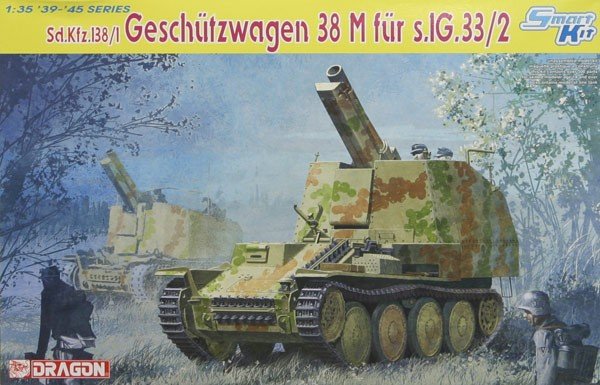 Dragon 6429 Sd.kfz 138/1 Geschutzwagen 38 M fur s.I.G. 33/2 1/35