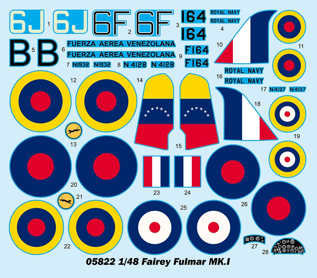 Trumpeter 05822 Fairey Fulmar MK.I 1/48 – imagen 5