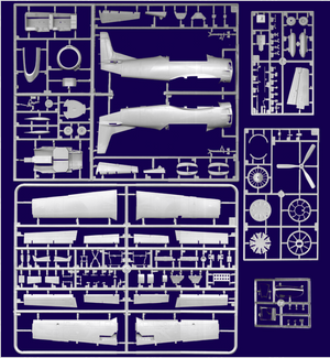 Roden 450 North American T-28D Trojan 1/48 – immagine 3