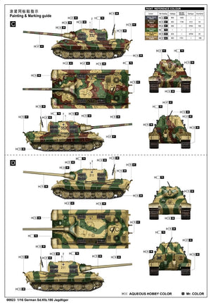 Trumpeter 00923 Allemand Sd.Kfz.186 Jagdtiger 1/16 – image 2