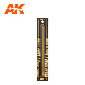 AK Interactive AK9112 BRASS PIPES 1.3MM Ø. 5 UNITS – Bild 2