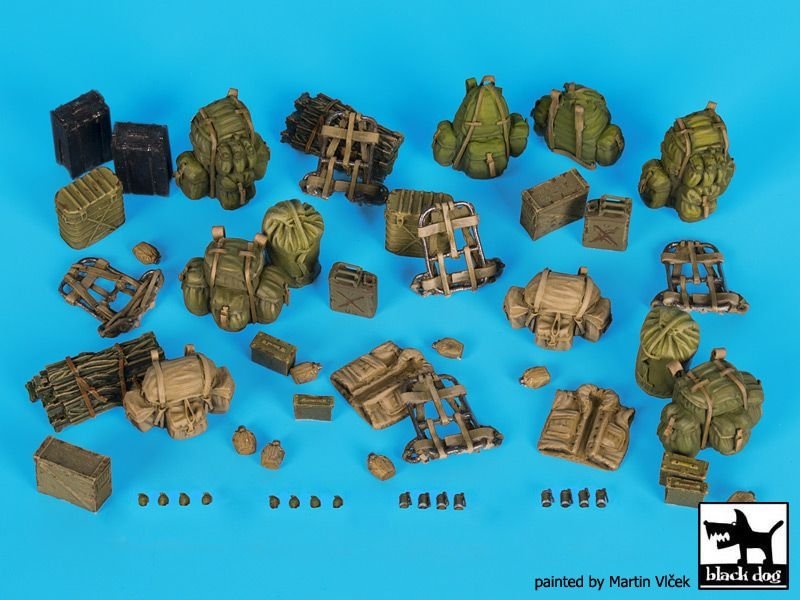 Ensemble d&amp;#39;accessoires d&amp;#39;équipement Black Dog T35164 Armée américaine (Vietnam) 1/35 – image 4