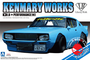Zero Paints ZP-1402 - Ice Blue Pearl Paint for Liberty Walk GC111 Skyline (Ken Mary) 60ml – immagine 3