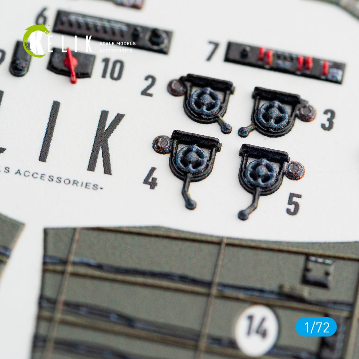 KELIK K72061 PBY-5A CATALINA INTERIOR 3D DECALS FOR TAMIYA KIT 1/72 – Bild 3