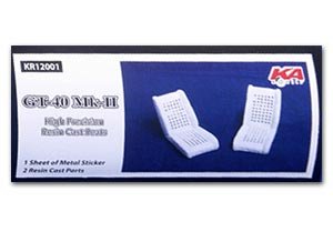 KA Models KR-12001 SEAT for GT40 for Trumpeter Kit 1/12 – zdjęcie 2