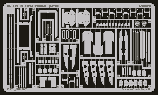 Eduard 35440 M-48A3 Patton 1/35 Tamiya – image 2