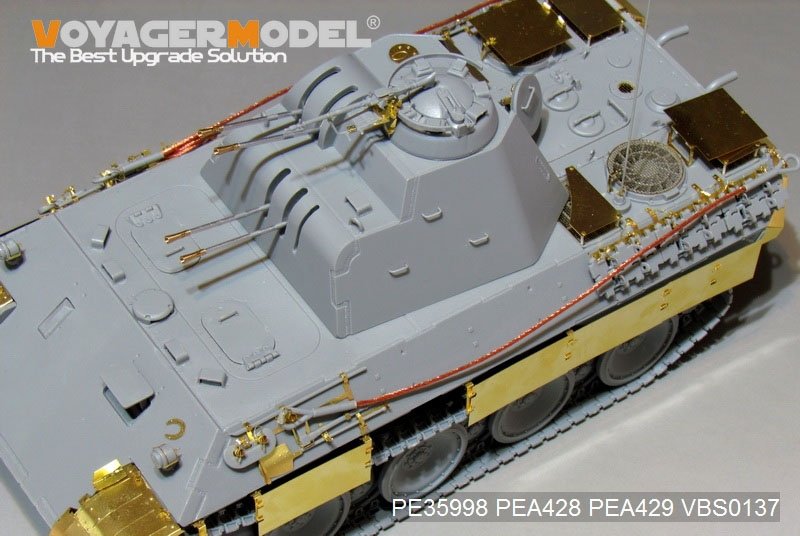 Voyager Model PE35998 WWII German FlaKPanzer V FlaKvierling 20mm MG 151/20 Basic For TAKOM 2105 1/35 – image 12