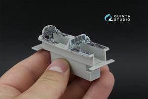 Quinta Studio QDS-48596 F-15E 3D-Printed &amp;amp; colored Interior on decal paper (Hasegawa) (Small version) 1/48 – image 3