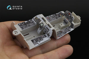 Intérieur imprimé en 3D et coloré sur papier décalcomanie Quinta Studio QD32035 F-4C (pour maquette Tamiya) 1/32  – image 4