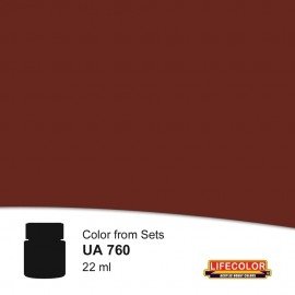 Lifecolor UA760 Terre d&amp;#39;ombre rouillée 22 ml