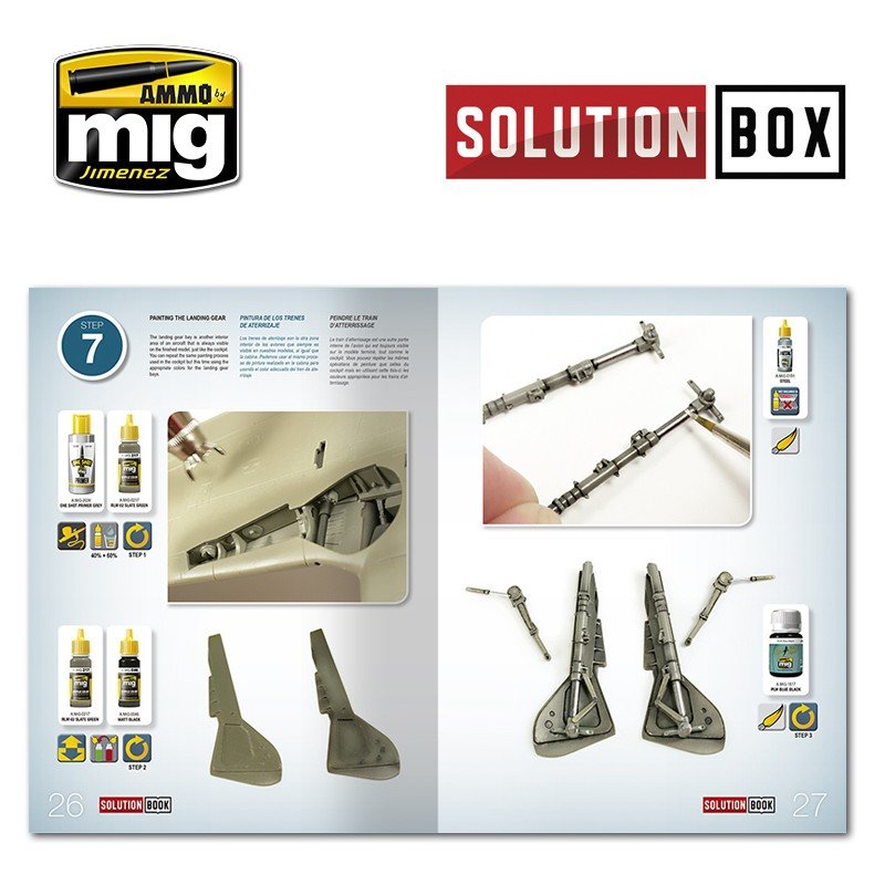 AMMO of Mig Jimenez 7702 WWII LUFTWAFFE LATE FIGHTERS SOLUTION BOX – immagine 9