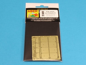Aber 72A09 Osłony boczne do PzKpfw III / Side skirts for PzKpfw III 1/72 – Bild 6