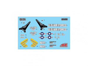 ICM 48400 Q-2A (AQM-34B) Firebee with trailer 1/48 – immagine 10
