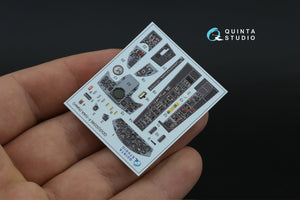 Quinta Studio QD32246 F-104A 3D-Printed &amp;amp; colored Interior on decal paper (Italeri) 1/32 – image 5
