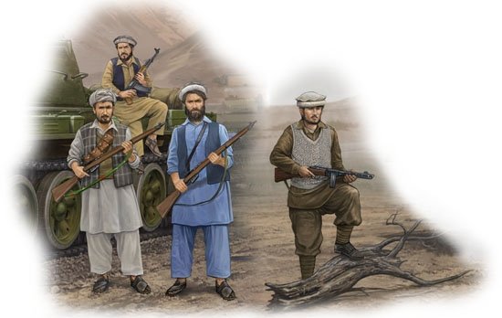 Trumpeter 00436 Rebelles afghans 1/35