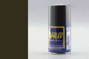 Mr.Hobby S-070 Vert foncé - Spray (plat)