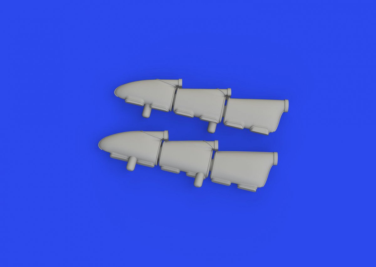 Eduard 648898 Hurricane Mk. I pots d&amp;#39;échappement - IMPRESSION HOBBY BOSS 1/48 – image 3