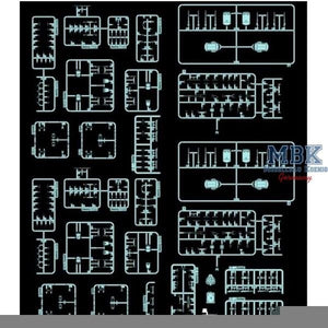 FlyHawk Model FH1132 German Battleship Bismarck 1941 1/700 – immagine 3