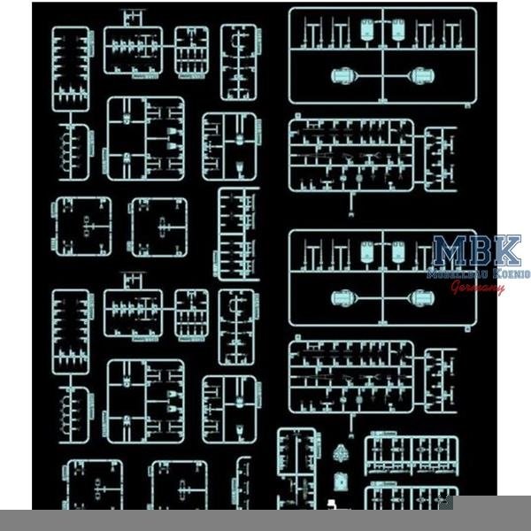FlyHawk Model FH1132 German Battleship Bismarck 1941 1/700 – immagine 3