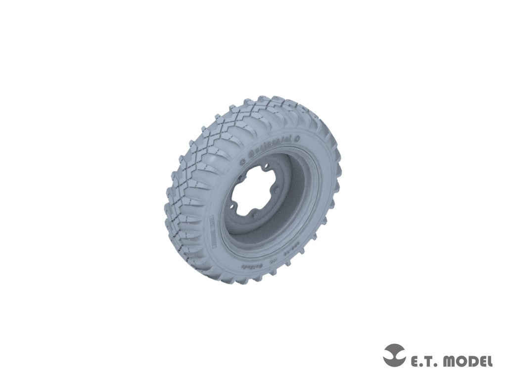 E.T. Model P35-136 WWII German Schwimmwagen Type166 Sagged wheels Wide For TAMIYA Kit 1/35 – imagen 5