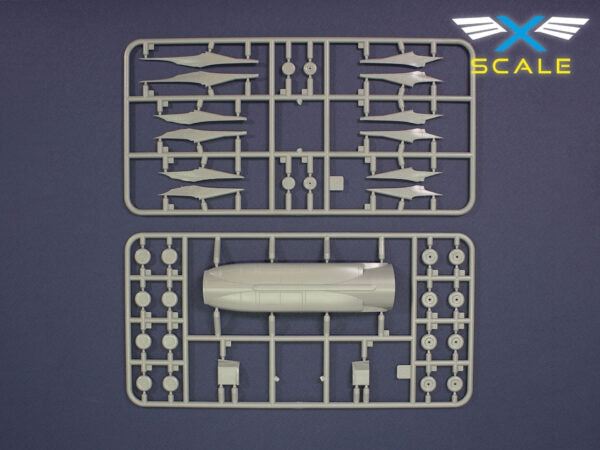 X-Scale 144008 B707-124 Long Range Narrow Body Airliner Continental 1/144 – image 8