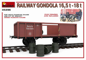 MiniArt 35296 RAILWAY GONDOLA 16,5-18t 1/35 – immagine 9