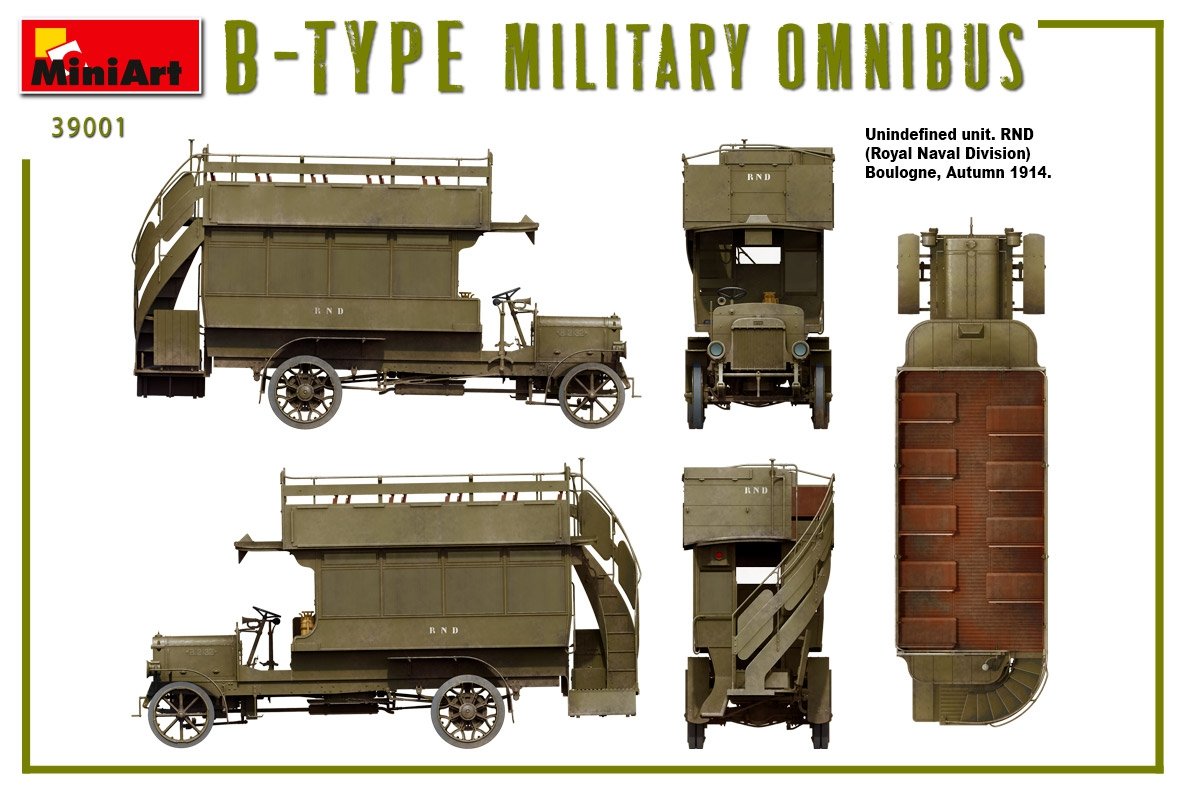 MiniArt 39001 B-TYPE MILITARY OMNIBUS 1/35 – image 9