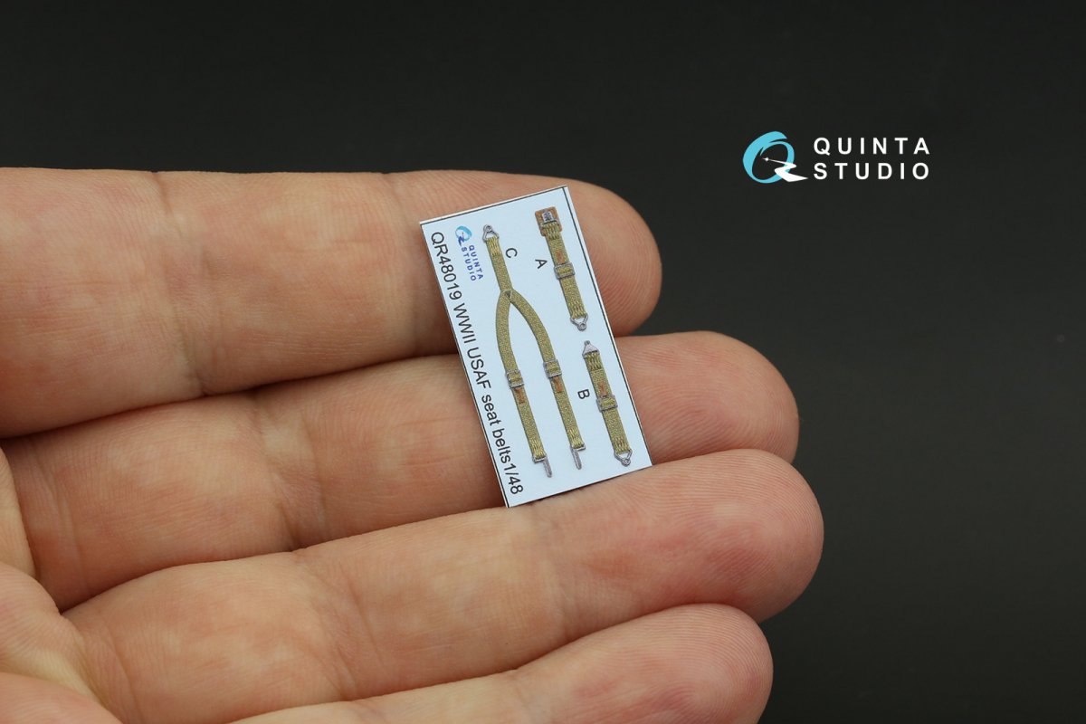 Quinta Studio QD48253 P-51D 3D-Printed &amp;amp; colored Interior on decal paper (Tamiya) 1/48 – image 12