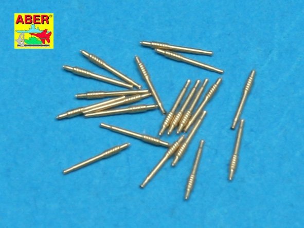 Aber 350L-21 Set of 20 pcs 40 mm Bofors Mk.1 barrels for US Navy ships 1/350