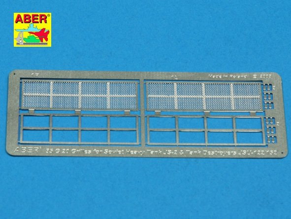 Aber 35G20 Grilles for russian tank JS-2 or JSU-122/152 1/35