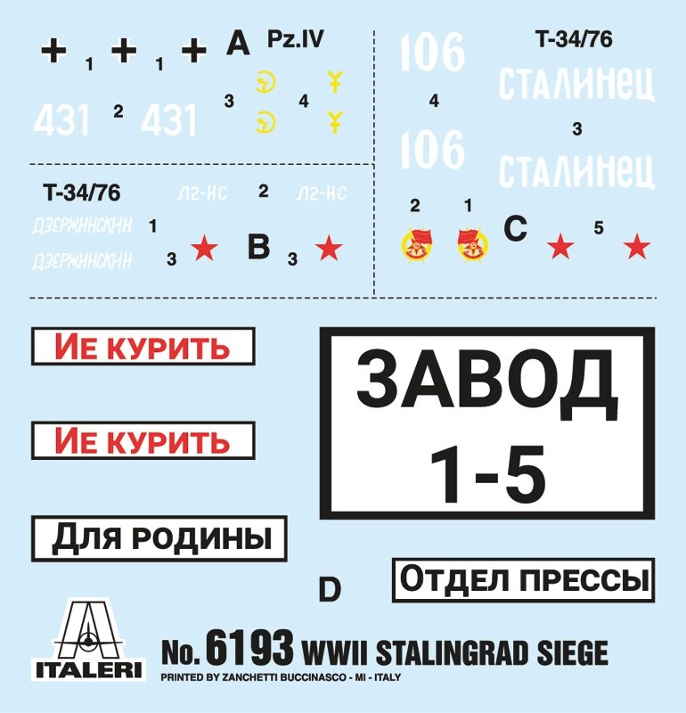 Italeri 6193 SIÈGE DE STALINGRAD 1942 - COFFRET DE BATAILLE 1/72 – image 5
