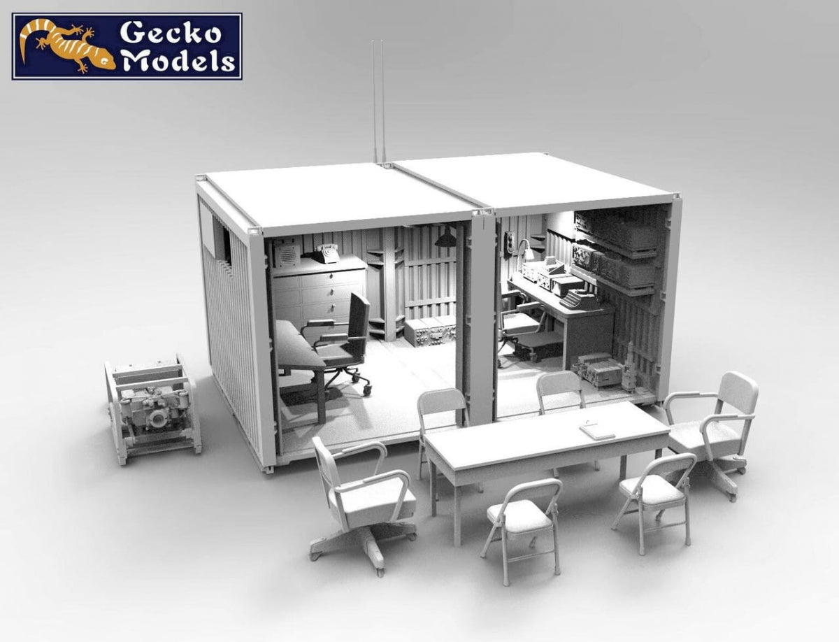Gecko Models 35GM0119 US Military Base Temporary Command Station (Vietnam War Era) 1/35