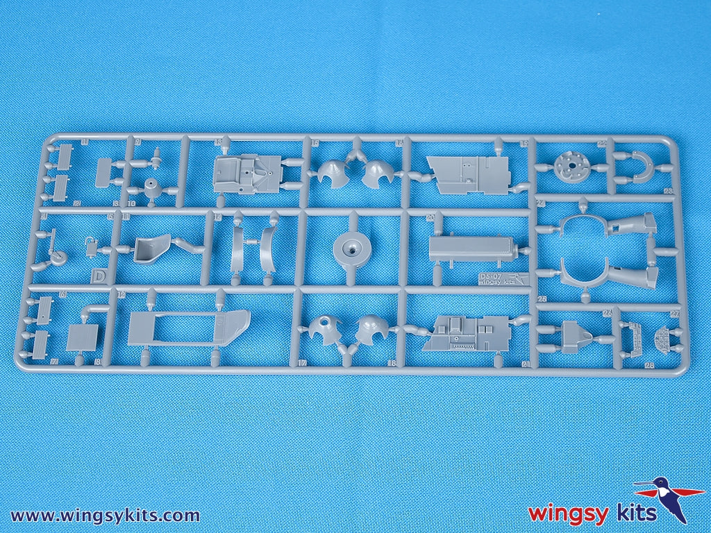 Wingsy Kits D5-12 Swiss Air Force Fighter MESSERSCHMITT Bf 109 E-3a 1/48 – zdjęcie 6
