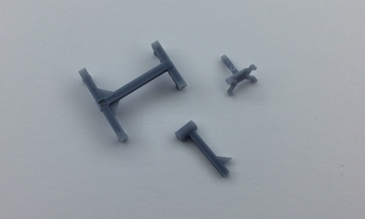 Yamamoto Model Parts YMPGAR6 Stojak na silnik 1/24 – Bild 3