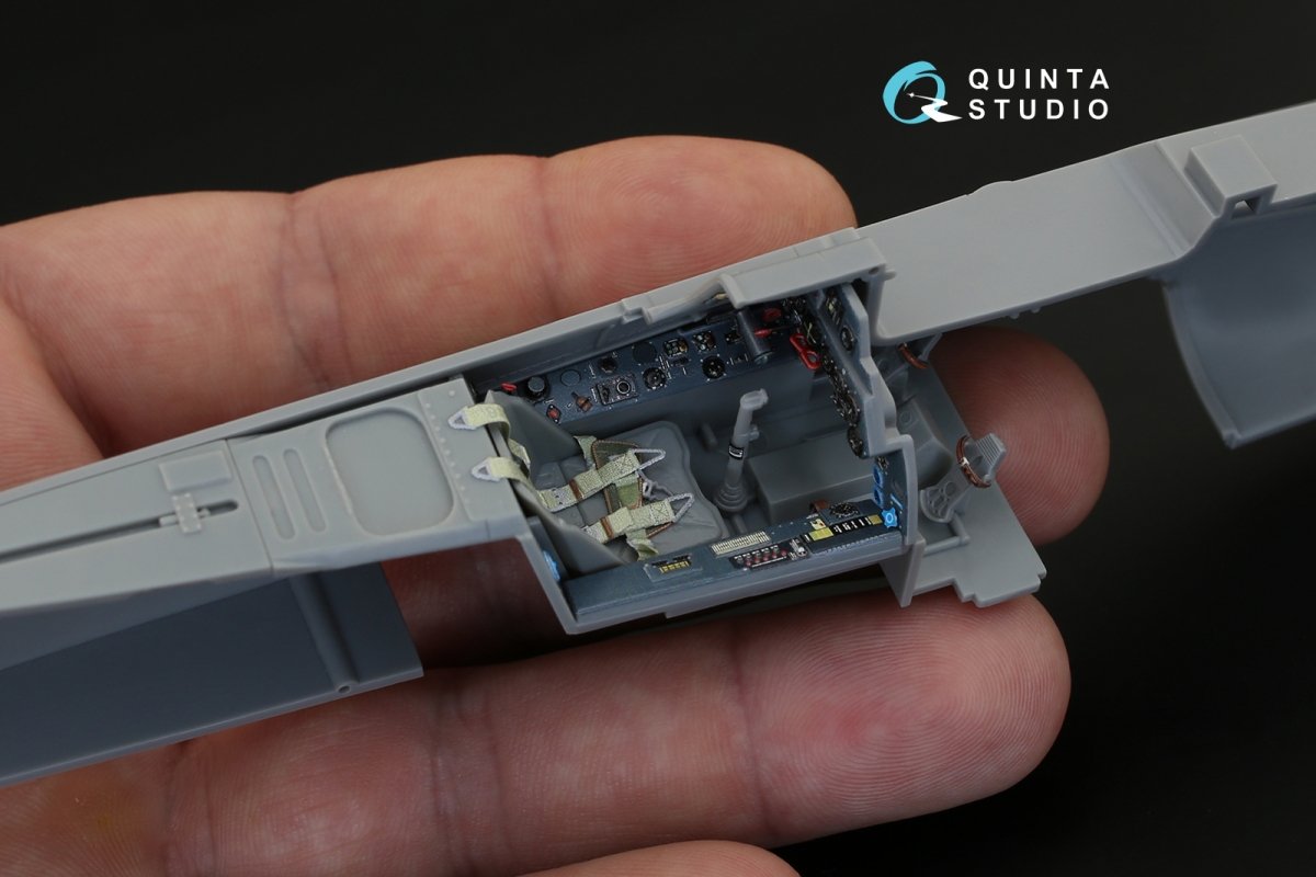 Quinta Studio QD32061 FW 190D-9 3D-Printed &amp;amp; coloured Interior on decal paper (for Hasegawa kit) 1/32 – imagen 4