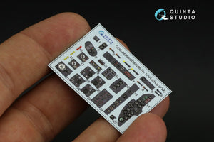 Quinta Studio QDS-48266 He 111H-3/H-6 3D-Printed &amp;amp; colored Interior on decal paper ( ICM ) (Small version) 1/48 – image 11