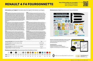 Heller 82700 Renault 4 F4 Fourgonette 1/24 – immagine 2