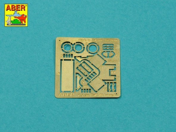 Aber 35L-025N Lufa 75mm do niemieckiej armaty p/panc.Pak40 - późna wersja 1/35 – Bild 4