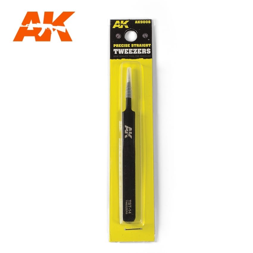 AK Interactive AK9008 PRECISE STRAIGHT TWEEZERS