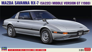 Hasegawa 20635 MAZDA SAVANNA RX-7 (SA22C) VERSION INTERMÉDIAIRE GT (1980) 1/24
