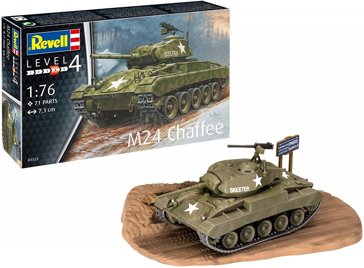 Revell 03323 M24 Chaffee 1/76 – immagine 2