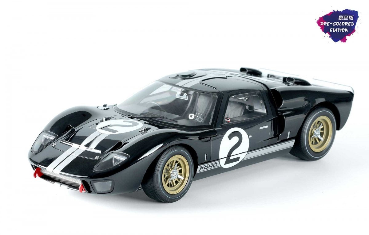 Meng Model RS-003 Ford GT40 Mk.II &amp;#39;66 Champion (pre-coloured) 1/12 – immagine 2