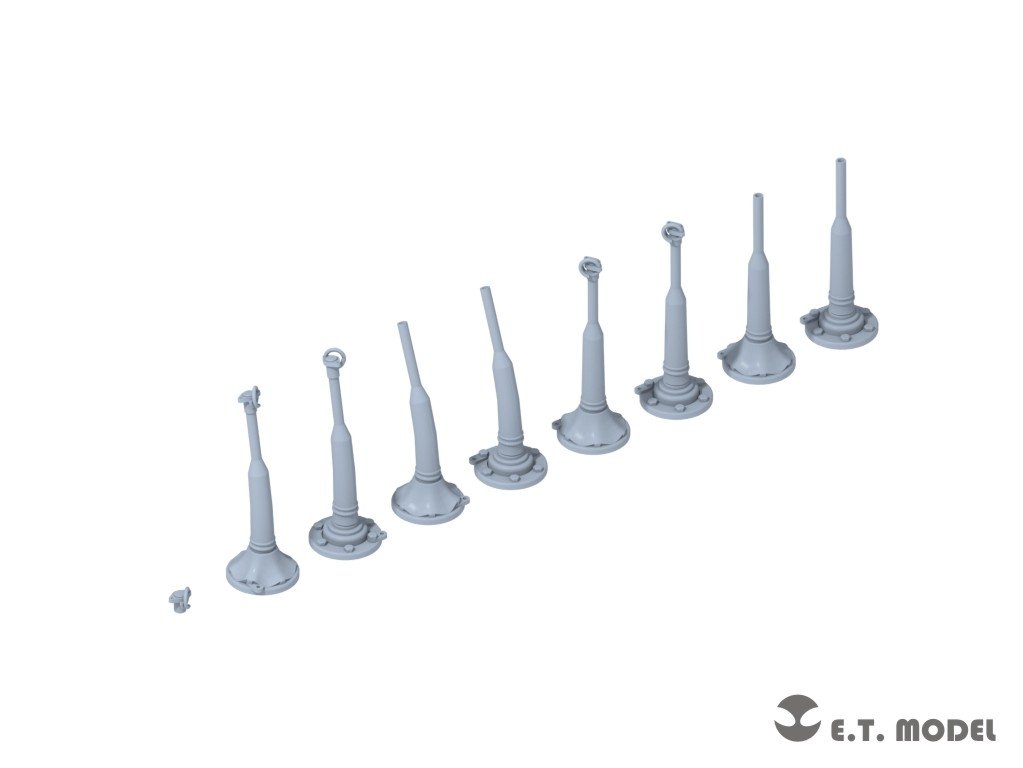 E.T. Model P35-227 Russian Vehicle Antenna Mast Base(Type.1) ( 3D Print ) 1/35 – immagine 2