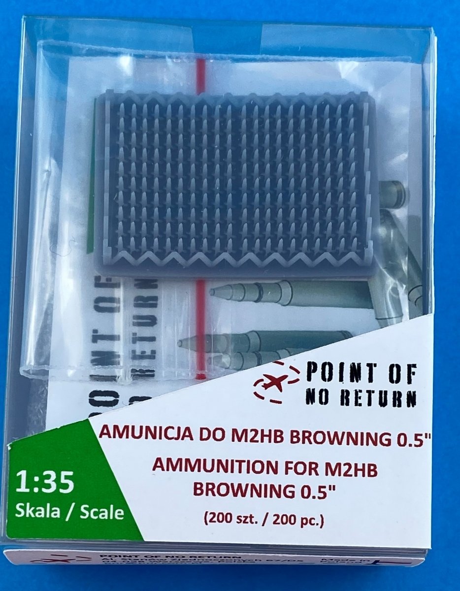 Point of no Return 3522017 Amunicja do M2HB browning 0.5 cala 1/35 – zdjęcie 2