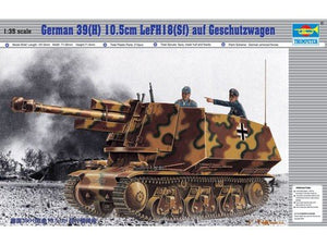 Trumpeter 00353 Allemand 39(H) 10,5 cm LeFH18(Sf) auf Geschutzwagen (1/35)