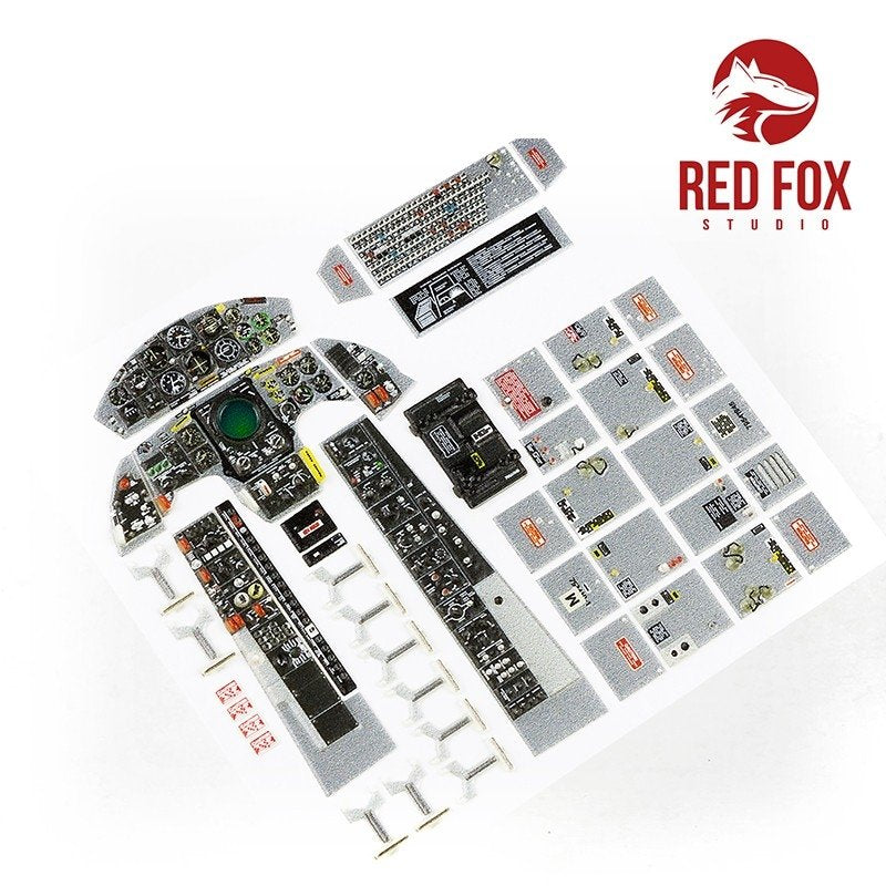 Red Fox Studio QS-32123 F-104C Starfighter (for Italeri kit) 1/32 – Bild 5