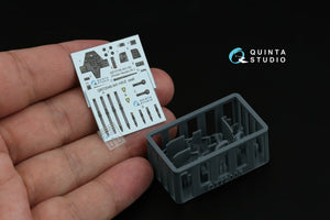 Quinta Studio QD+72190 AH-1W 3D-Printed &amp; coloured Interior on decal paper (Dream Model) 1/72