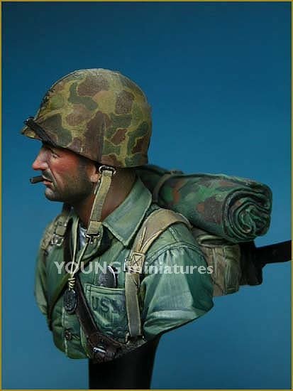 Young Miniatures YM1813 SUSMC IWOJIMA 1945 1/10 – Bild 4