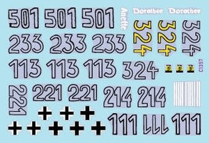Star Decals 35-C1357 East Front Tigers s.Pz.Abt. 501 1943-44 1/35 – Bild 3